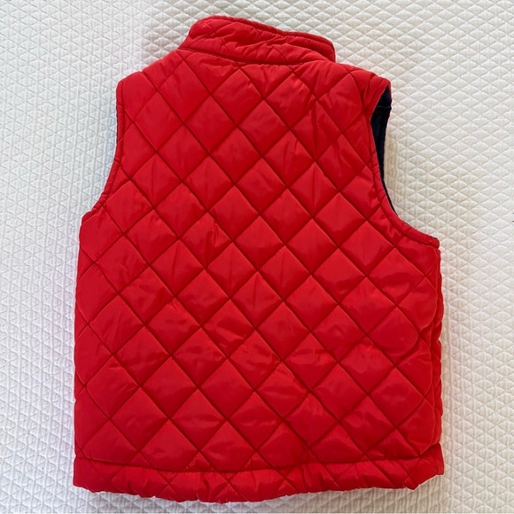 Baker by Ted Baker Orange Red Puffer Vest • 2Y - Picture 2 of 8